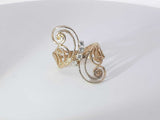 .08ctw Diamonds 14k Yellow Gold 5.4 Grams Ring Size 6 Sd0825lszsa