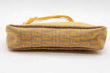 Fendi Yellow Baguette Triple Strap Shoulder Bag Eb0326lcrde