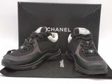 Chanel Cc Logo Sneakers Black Aa1026oorsa