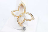 Diamond Butterfly Pendant In 18k Yellow Gold 5.5 Grams Eb0824pxzdu