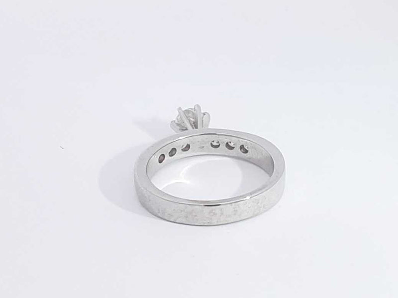 0.75 Cttw Diamond 14k White Gold Ring 5.8 Grams Size 8.5 Aa0525wezsa