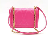 Dolce & Gabbana Devotion Pink Quilted Nappa Leather Shoulder Bag Sd0825izxde