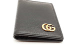 Gucci Black Leather Card Case Wallet Eb0926lcrde