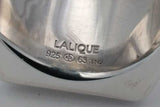 Lalique Arethuse Frosted Crystal Masque De Femme 925 Ring Size 10.25 Eb1026lxzsa