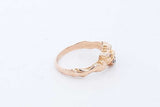 14k Yellow Gold Animal Like Ring With Diamonds 3.1 Grams Size 6 Eb0826oxzde