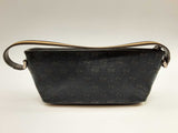 Gucci 141809 Boat Pochette Black Gg Canvas Shoulder Bag Do0724lwzde