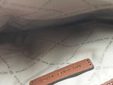 Michael Kors Sheila Small Satchel Logo Print Vanilla Aa0726lzxsa