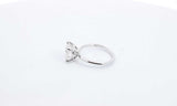 14k White Gold  Lab Grown Diamond Solitaire Ring Size 7 Eblrxzdu 144030007213