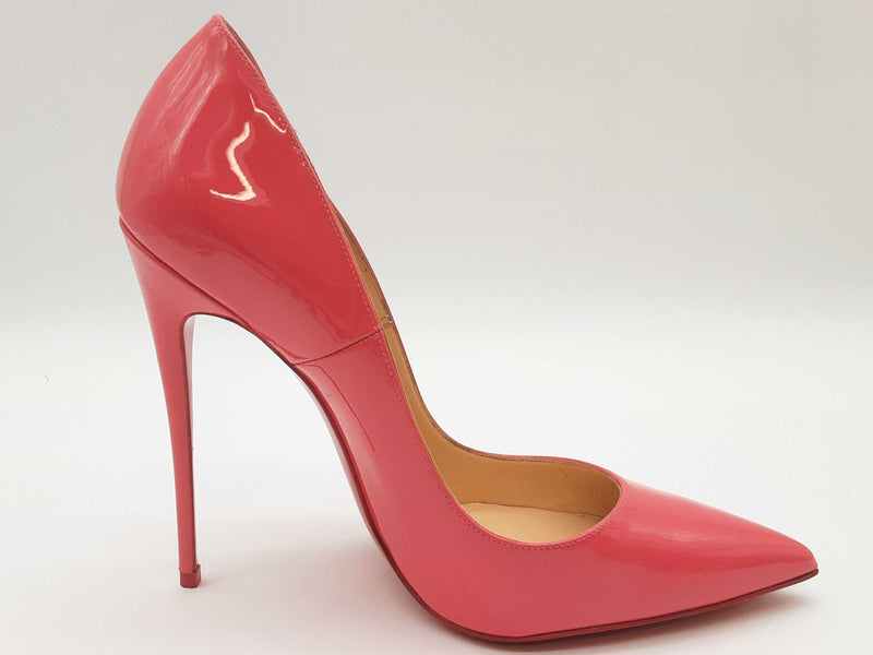 Christian Louboutin So Kate 120 Begonia Pink Heels Size Eu 38.5 Do0625lrxde