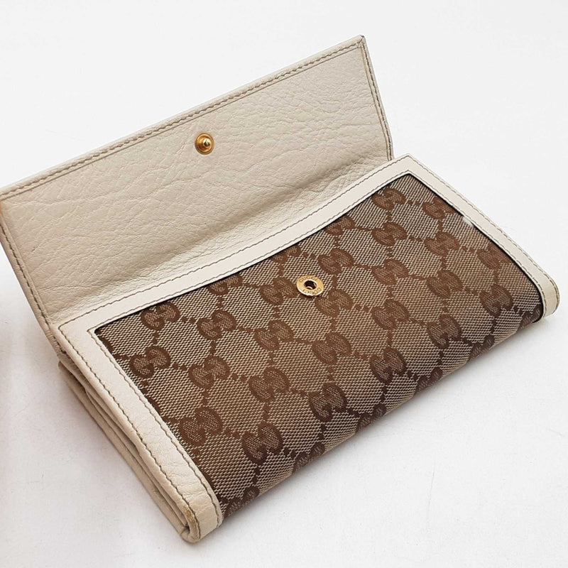 Gucci Gg Monogram Continental Wallet Fw0625orzdu