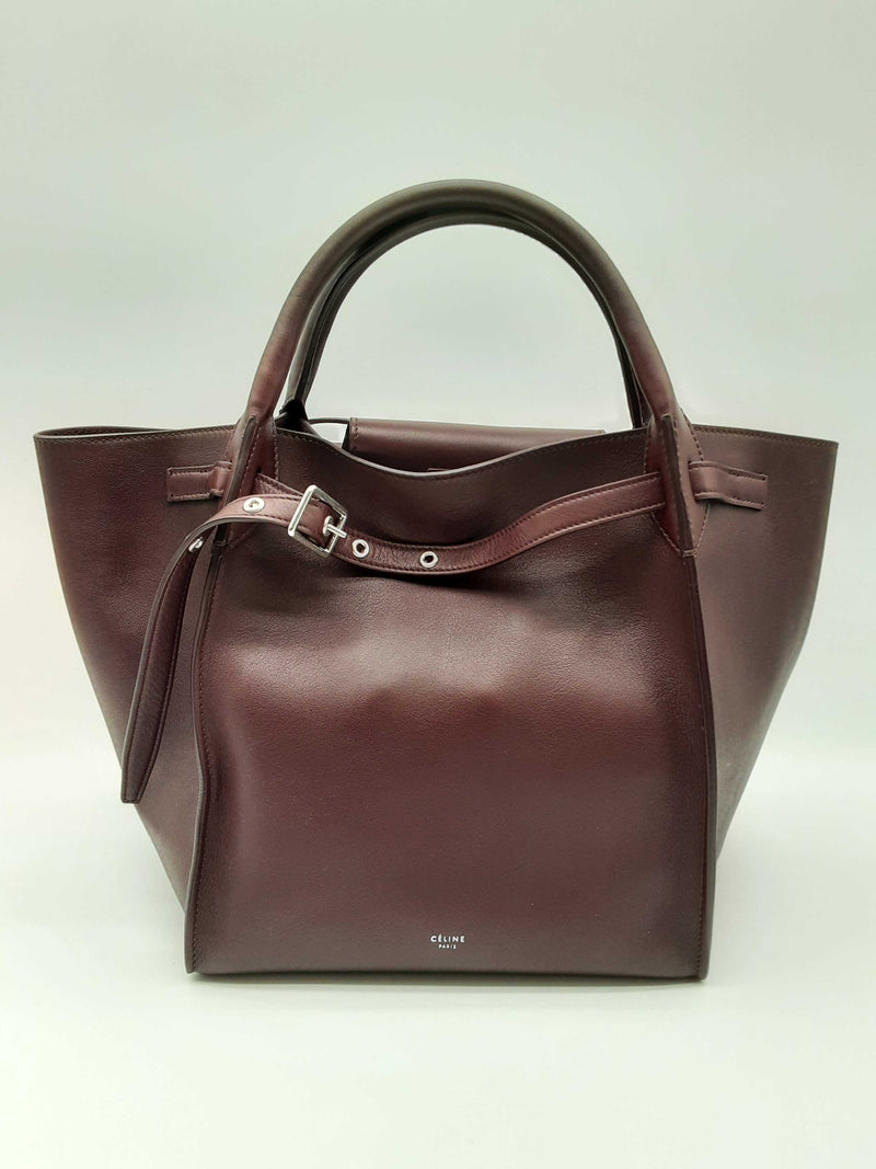 Celine big bag burgundy sale