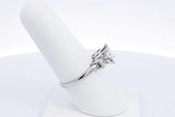 Approx. 2.6ctw Princess Cut Diamond Ring 14k White Gold 4.1g Eb0724ixzdu