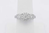 0.78cttw Diamond Ring In 14k White Gold 4.7 Grams Size 7 Eb0126wcrsa