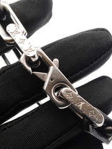 Louis Vuitton Monogram Chain Bracelet In Stainless Steel Size M Fw0526lrxdu