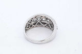 1.83cttw Diamond Ring In 14k White Gold 7.4 Grams Size 9.25 Eb0226exzde