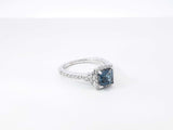 Enchanted Disney Cinderella's Engagement Ring In 14k White Gold 3.5 Grams Size 4 Fw0626oezdu
