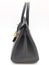 Hermes Birkin 25cm Gris Misty Gray Togo Gold Hardware Handbag Do0626oxzxzde
