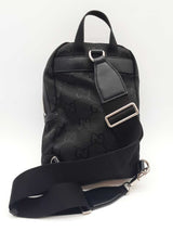 Gucci Off The Grid Black Nylon Sling Backpack Sd0525pzxde