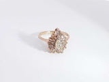 .66ctw Diamonds 14k Yellow Gold 14k 4.1 Grams Ring Size 8 Sd0925przsa