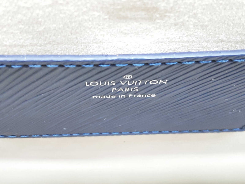 Louis Vuitton Twist Mm Savane Print Blue Epi Leather Crossbody Bag Sd0925lrzxde