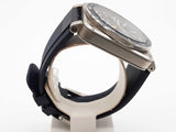 Bell & Ross 42mm Diver Blue Dial Rubber Band Steel Automatic Watch Do0825rxzde