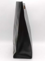 Gucci Embossed Logo Xl Tote Black Aa1026pzxsa