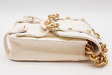 Chanel White Quilted Leather City School Flap Crossbody Bag Eb0326lerxde