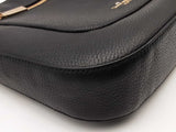 Kate Spade Black Leather Leila Top Zip Crossbody Bag Eb0326wxsa