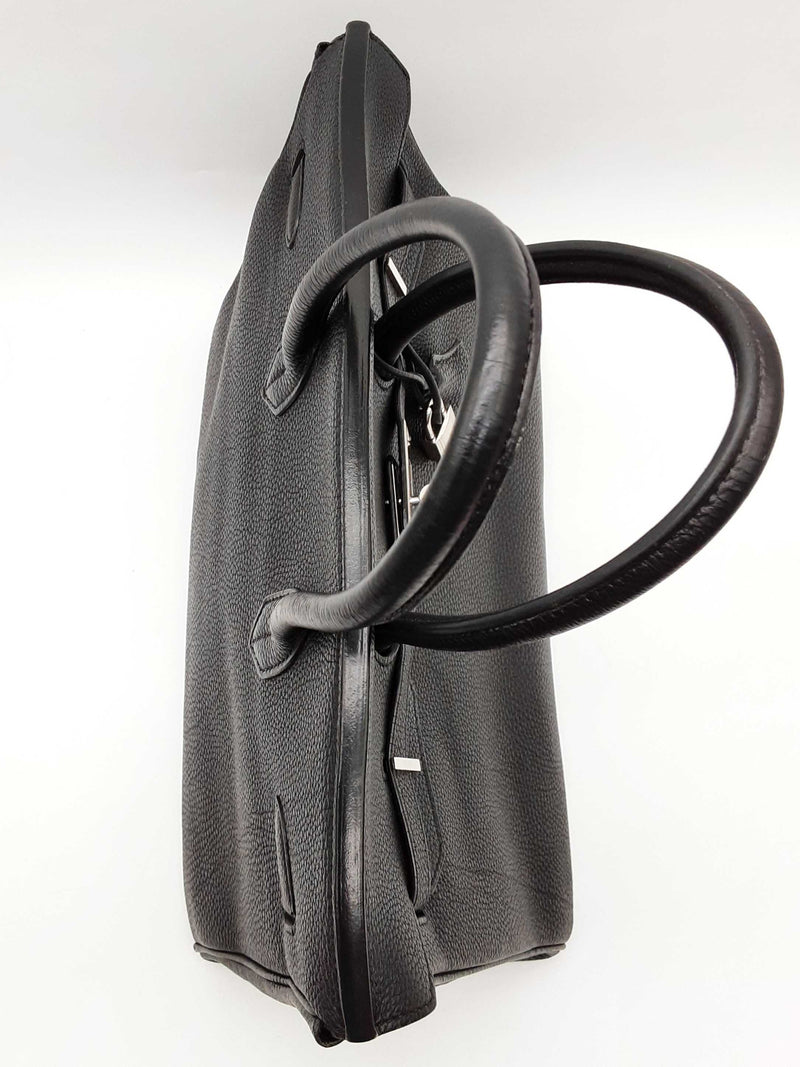 Hermes Birkin 35 Noir Black Togo Palladium Hardware Handbag Do0825srxzde