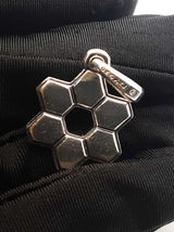 David Yurman Black Diamond & Silver Deco Star Of David Pendant 7.1g Fw0926oxzdu