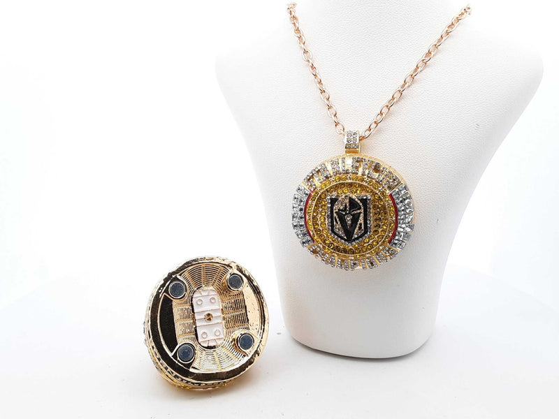 Replica Vegas Golden Knights Stanley Cup Ring/ Pendant Chain *Free Shipping