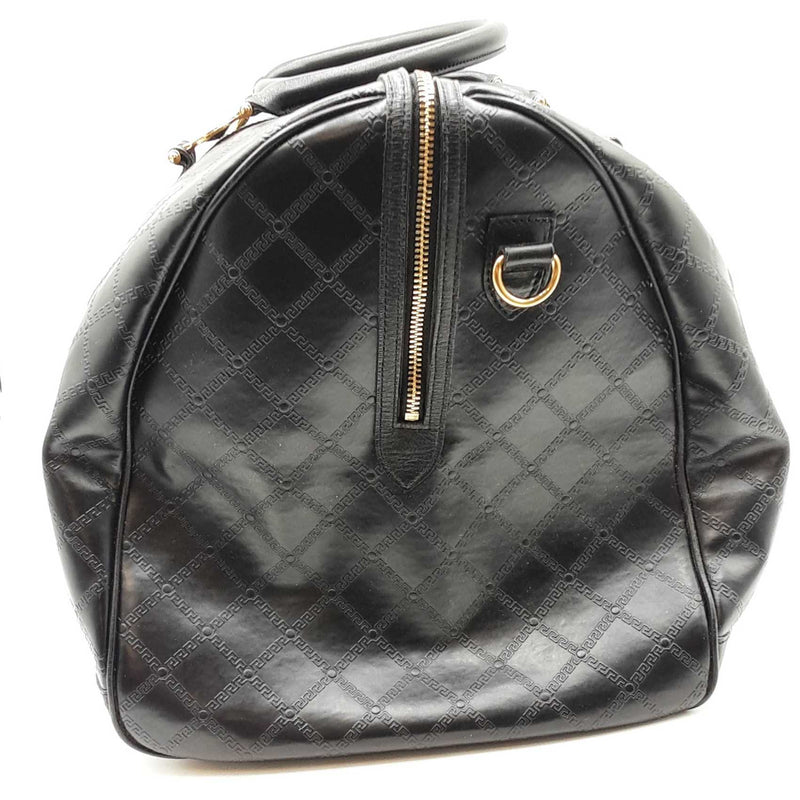 Versace Sunburst Black Duffle Bag Sd0925rzxdu