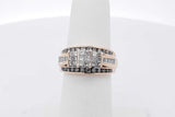 1.26cttw Diamond 10k Yellow Gold Ring 4.3 Grams Size 5.25 Eb0526rxzsa