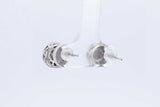 Diamond Stud Earrings In 10k White Gold 2 Grams Eb1224cpdu