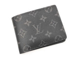Louis Vuitton Multiple Wallet In Monogram Eclipse Coated Canvas Fw0925oozdu