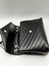 Yves Saint Laurent Loulou Quilted  Chevron Leather Shoulder Bag Eb0924loxzdu