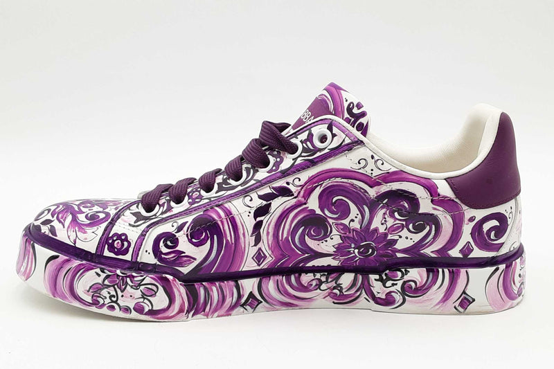 靴/バッグ DOLCE & GABBANA Dolce & Gabbana Majolico Print Portofino Light Strobel Sneakers