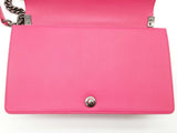 Chanel Boy Bag Hot Pink Quilted Lambskin Leather Shoulder Bag Do0925wxzxde