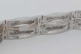 2.4cttw Diamond Bracelet In 10k White Gold 25.1 Grams 7.75 Inch Eb1026lxxzsa
