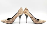 Burberry Snakeskin Heels Size 40.5 Eb0223crsa