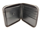 Acne Studios Csarite S Zippered Black Wallet Sd0826lrzde
