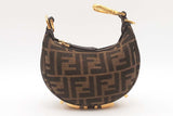 Fendi Jacquard Vitello Grace Ff 1974 Mini Fendigraphy Hobo Bag Sd0425wrzsa