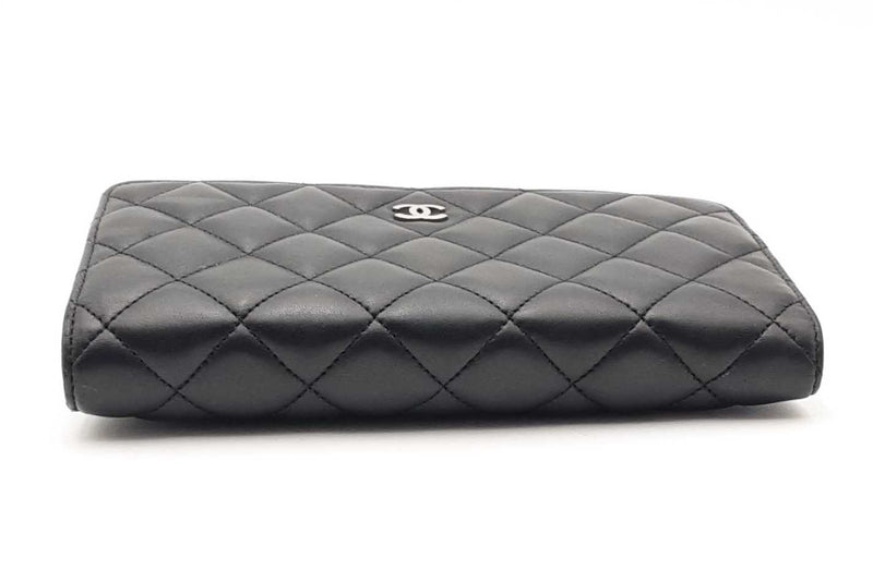 Chanel Quilted Black Leather Wallet On Chain Eb0924lxxzsa