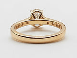 1.5 Cttw Lab Grown Diamonds 14k Yellow Gold 3.05g Ring Size 7 Do0726crxde