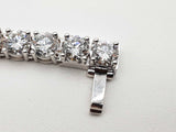 26.0 Cttw Lab Grown Diamonds 14k Wg 30.0g Tennis Bracelet 6.5 In Do0726rxzxde