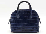 Balenciaga Ville Xxs Top Handle Blue Handbag Aa0826wzxsa