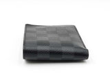 Louis Vuitton Slender Wallet In Damier Graphite Coated Canvas Fw1225oxzdu