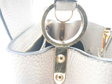 Louis Vuitton Capucines Galet Beige Leather Crossbody Bag Do1224lexzde