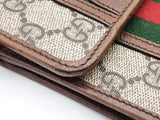 Gucci Gg Supreme Monogram Canvas Web Mini Ophidia Crossbody Eb0926pxzde