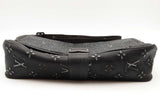 Louis Vuitton Cowhide Faded Monogram Archy Charcoal Messenger Sd0225lrzxsa